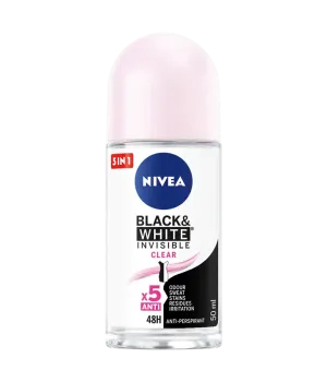 NIVEA WOMEN BLACK & WHITE INVISIBLE ROLL ON