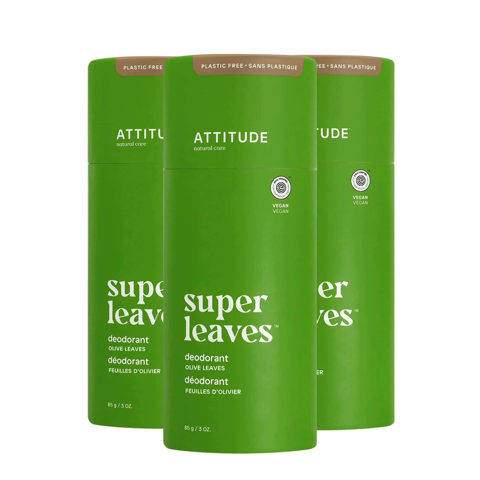 Plastic Free Deodorant : SUPER LEAVES™