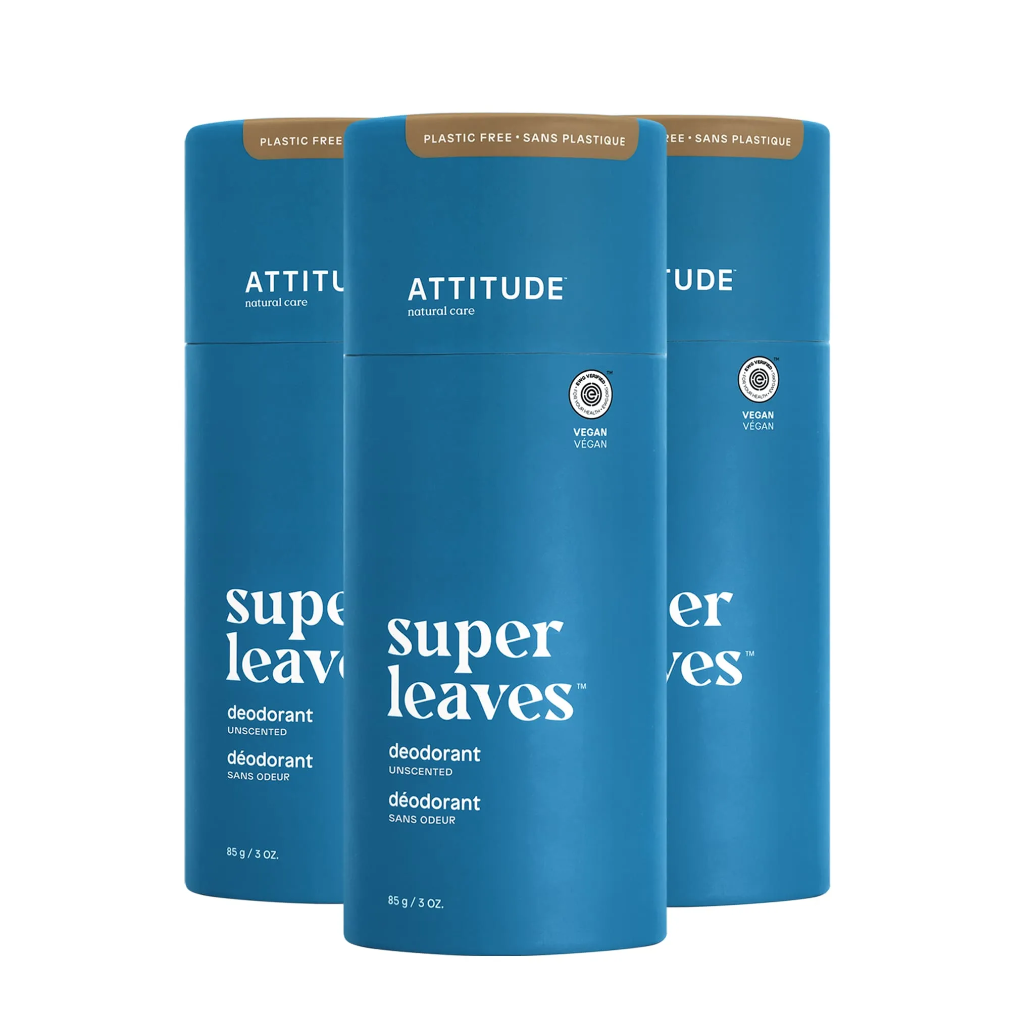 Plastic Free Deodorant : SUPER LEAVES™