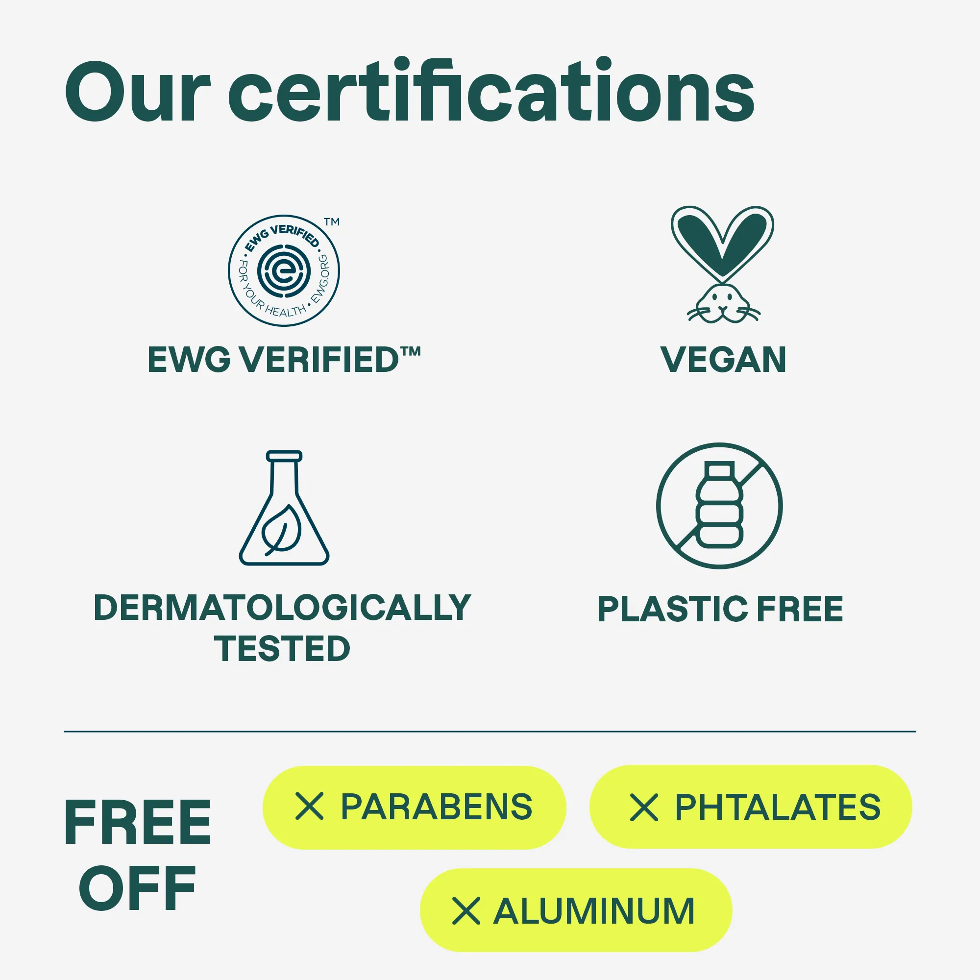 Plastic Free Deodorant : SUPER LEAVES™