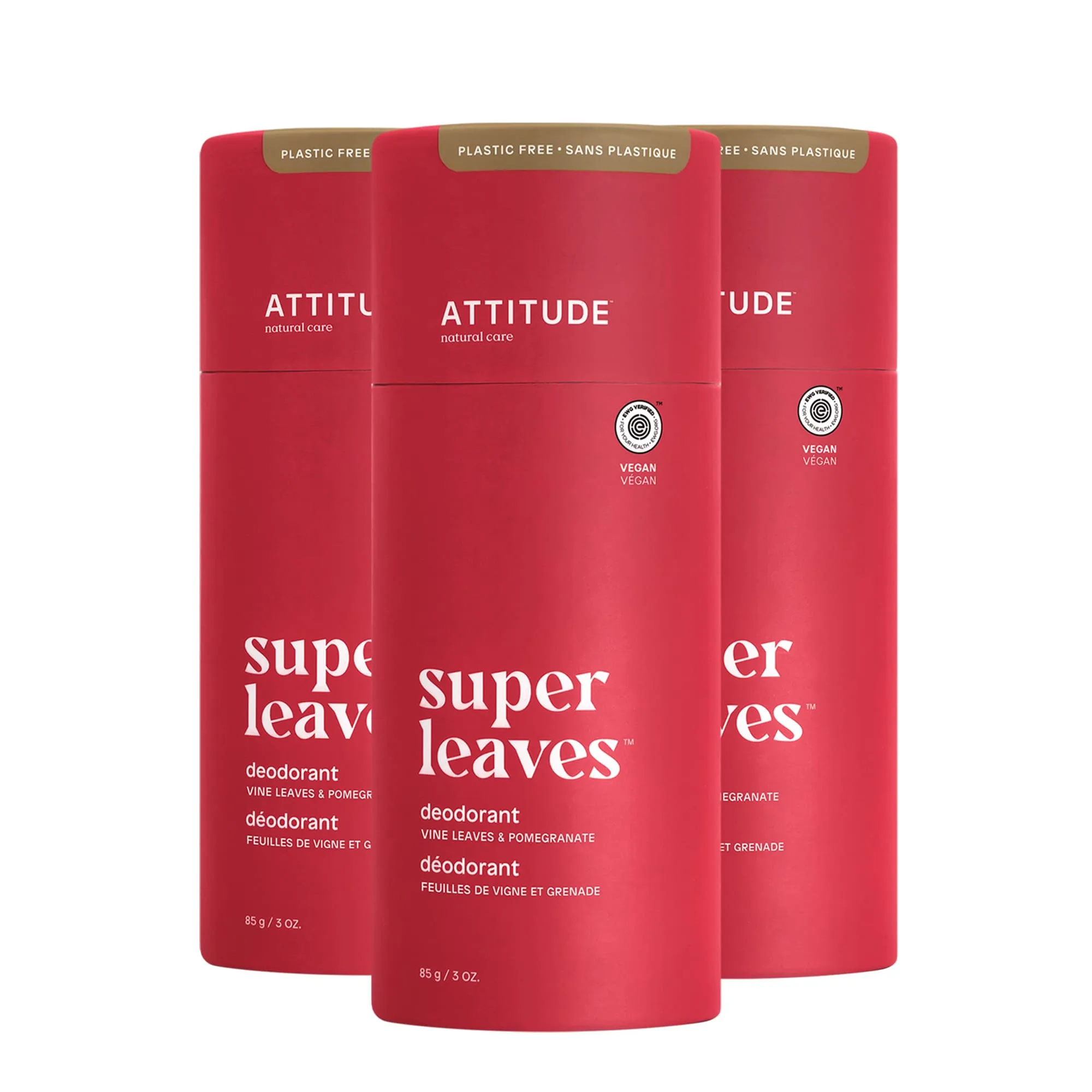 Plastic Free Deodorant : SUPER LEAVES™