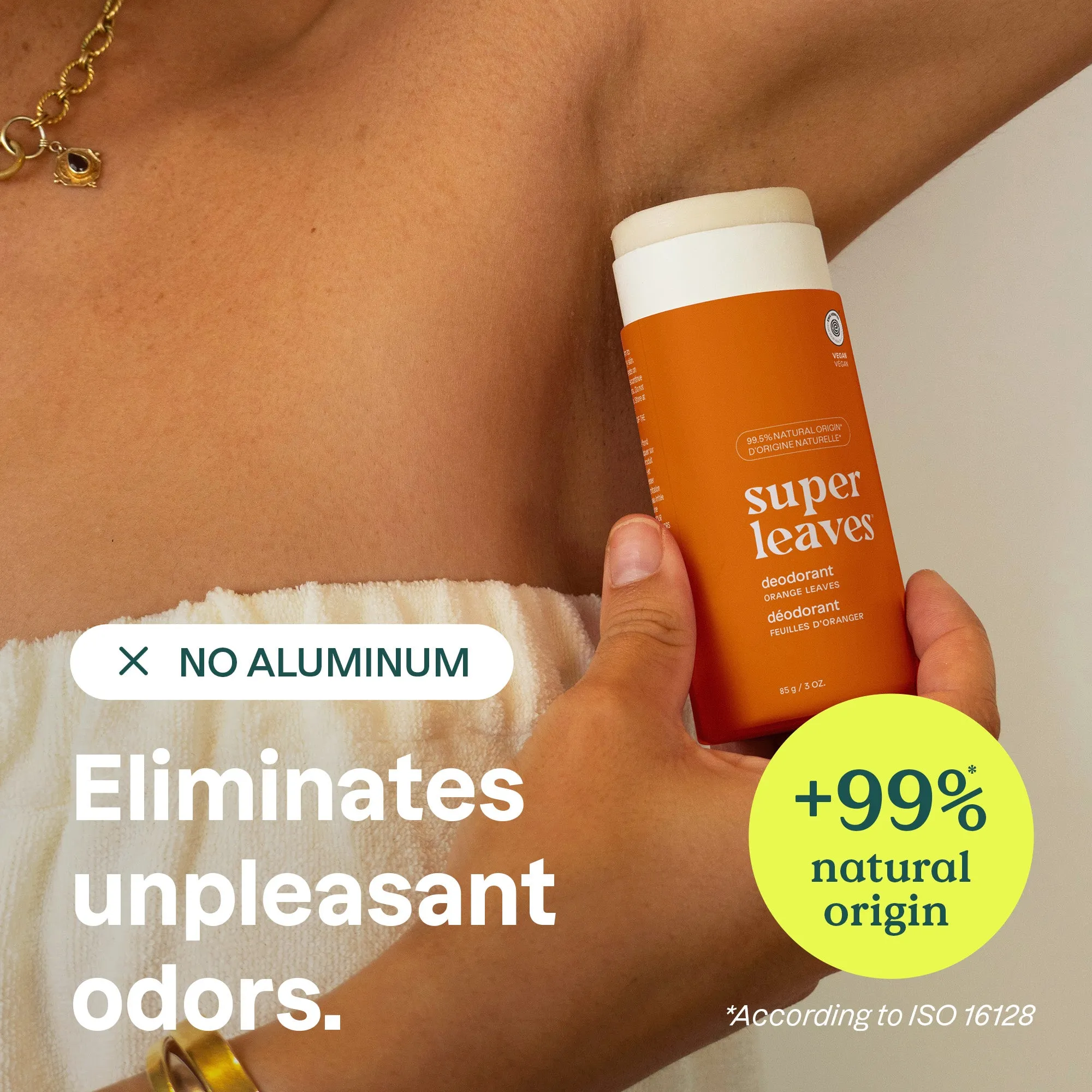 Plastic Free Deodorant : SUPER LEAVES™