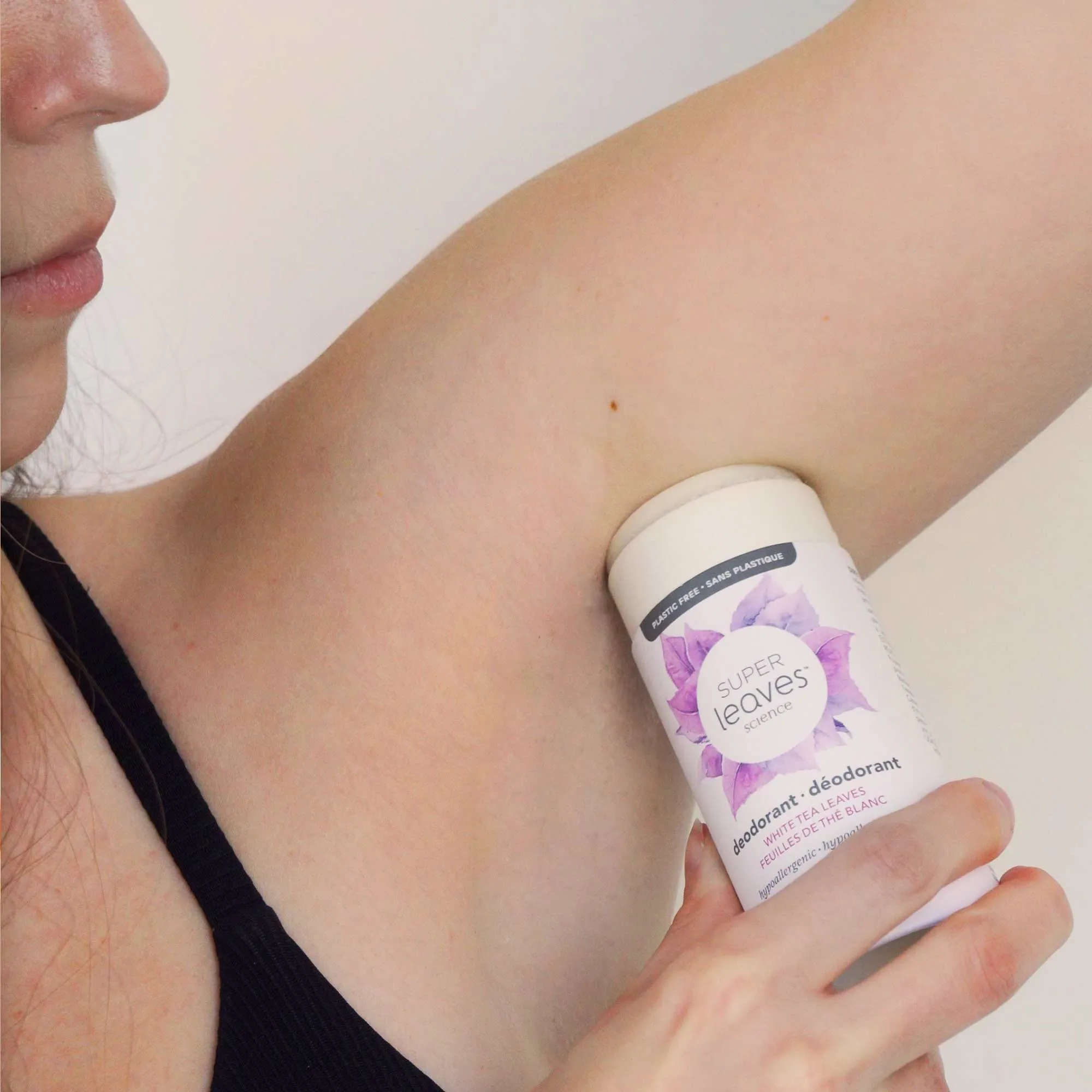 Plastic Free Deodorant : SUPER LEAVES™
