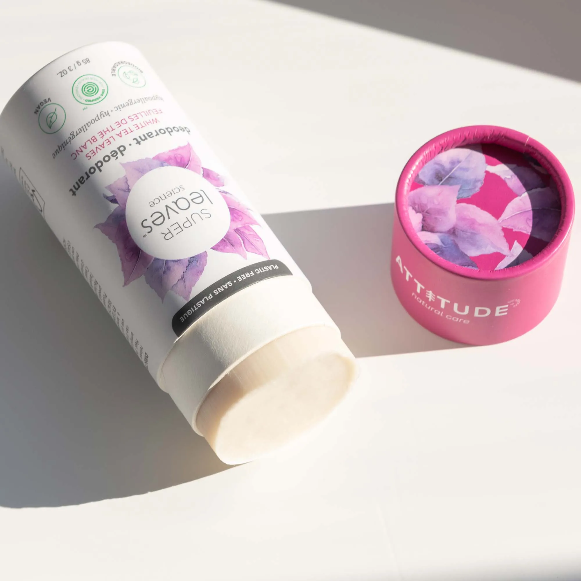 Plastic Free Deodorant : SUPER LEAVES™