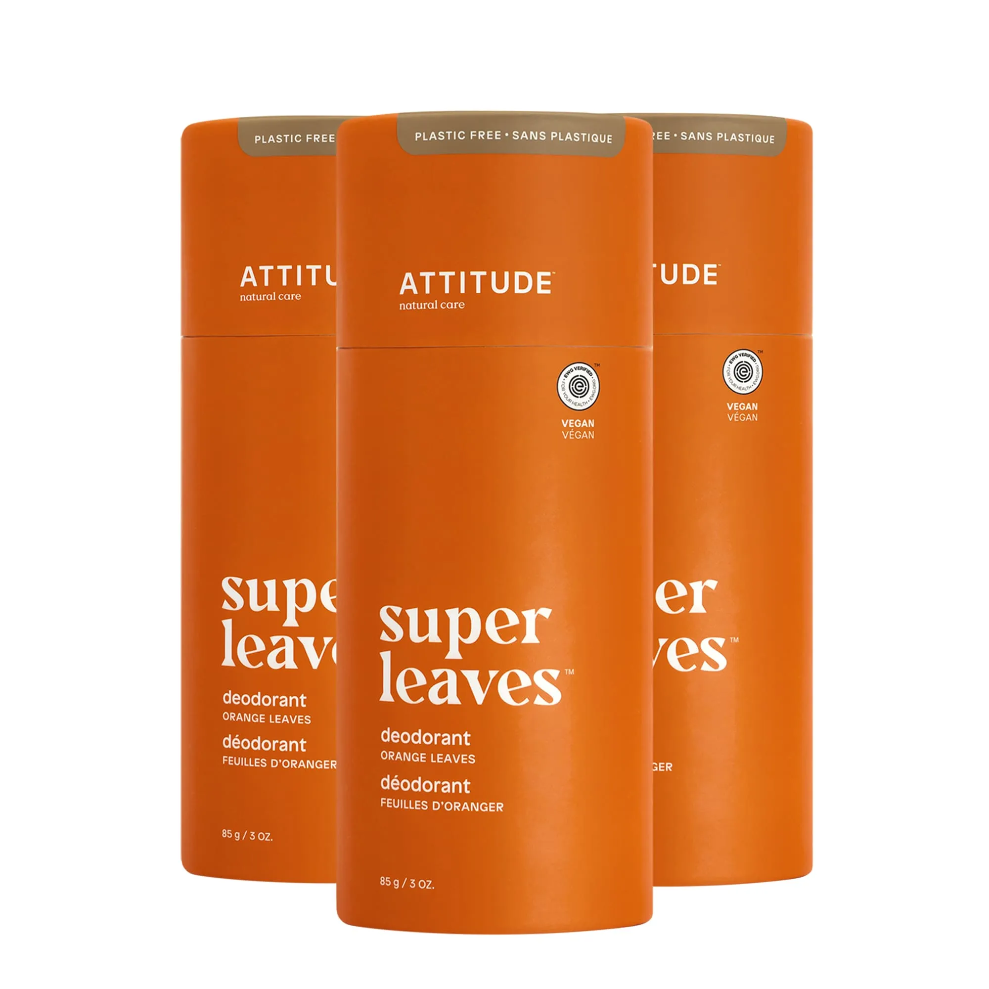 Plastic Free Deodorant : SUPER LEAVES™