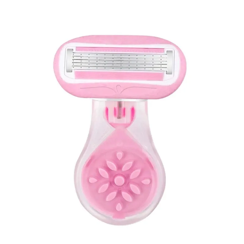 Portable Women’s Facial Hair Remover Razor with Aloe Vera Strip