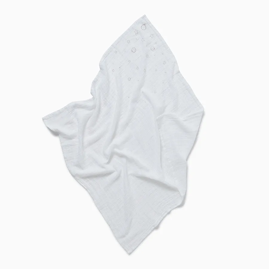 Pre-Washed Regular Muslin & Burp Cloth 3 Pack