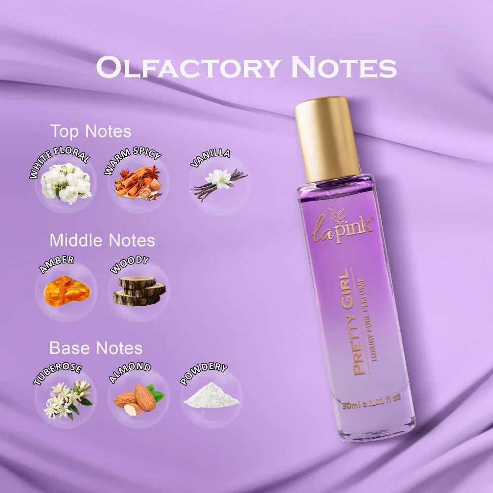 Pretty Girl French Luxury Pure Perfume for Women - 8ml