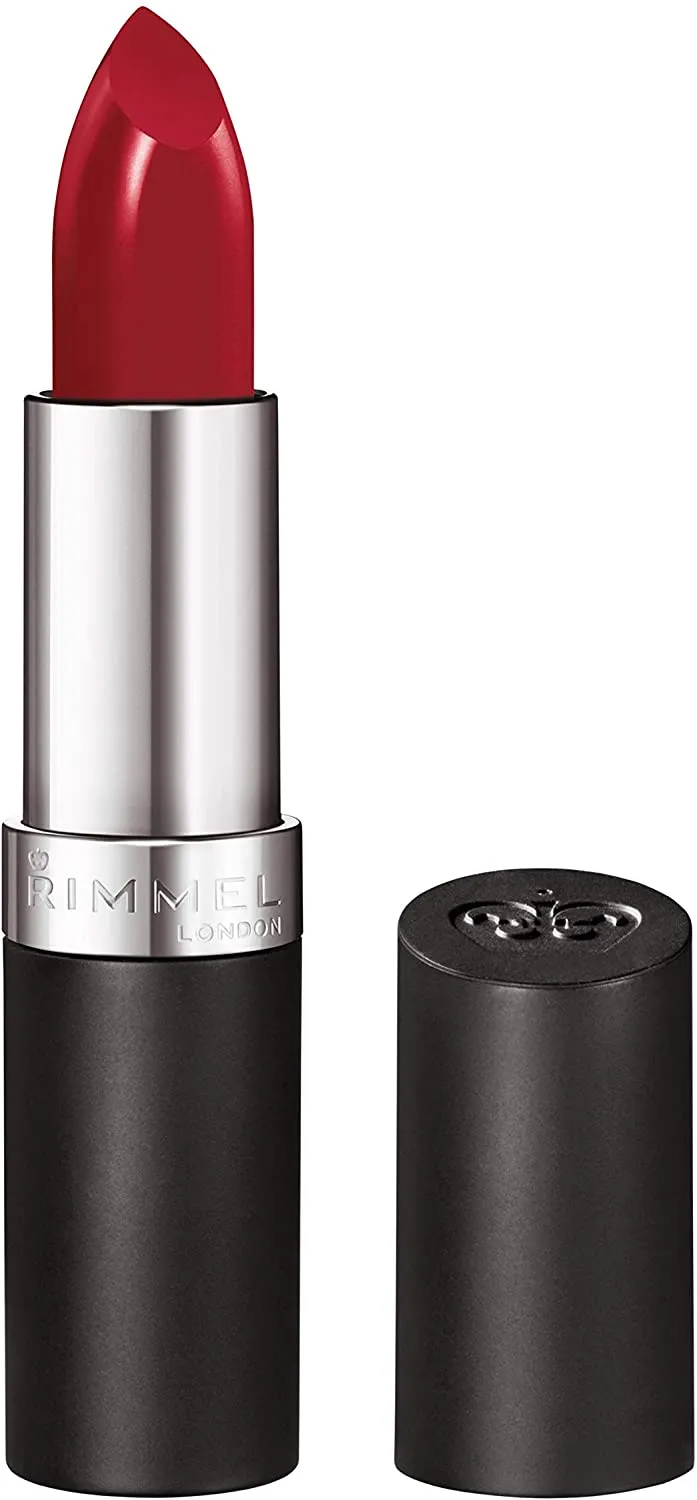 Rimmel London Lasting Finish Lipstick, 001 True Red, 4g