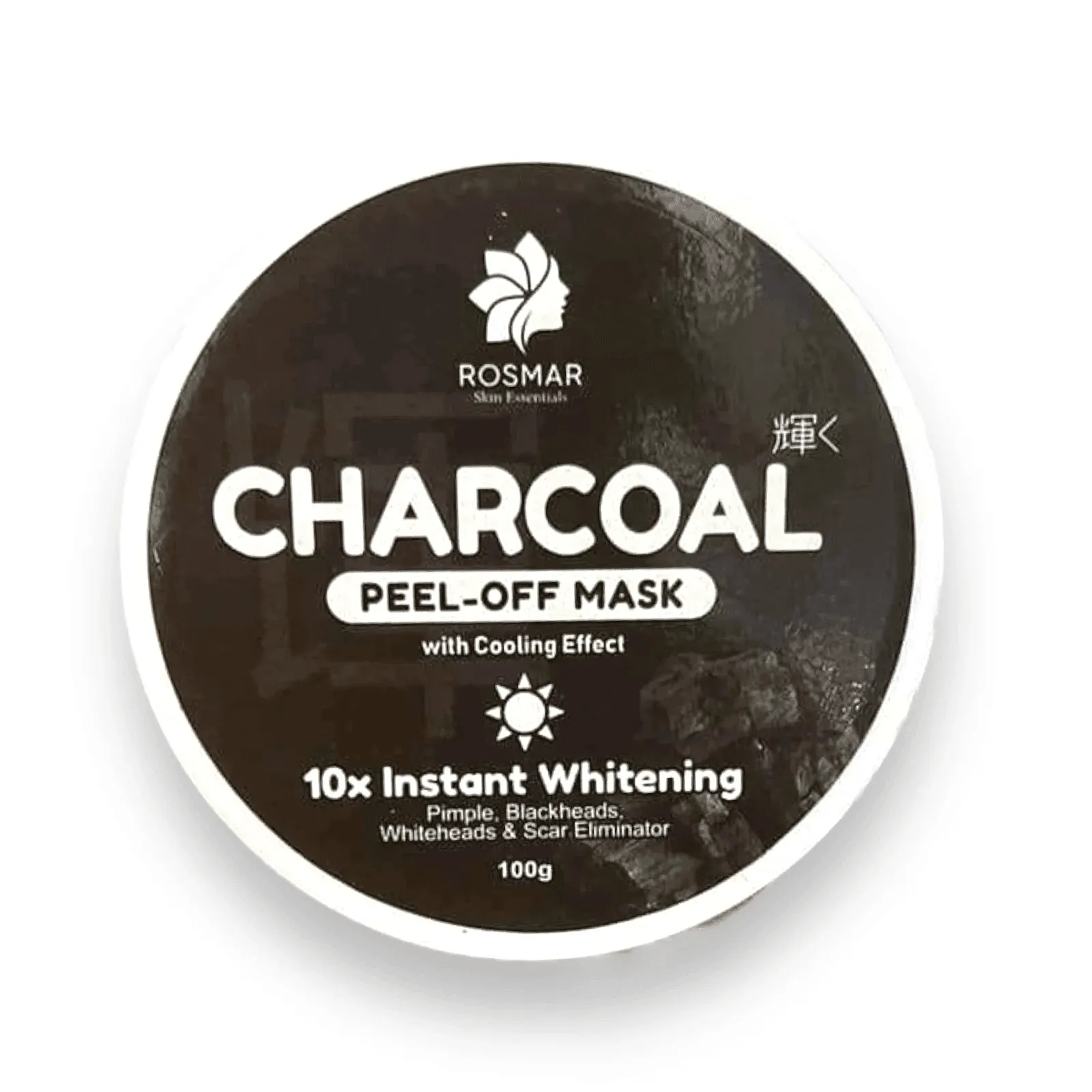 Rosmar Charcoal Peel Off Mask With Cooling Effect - 100g