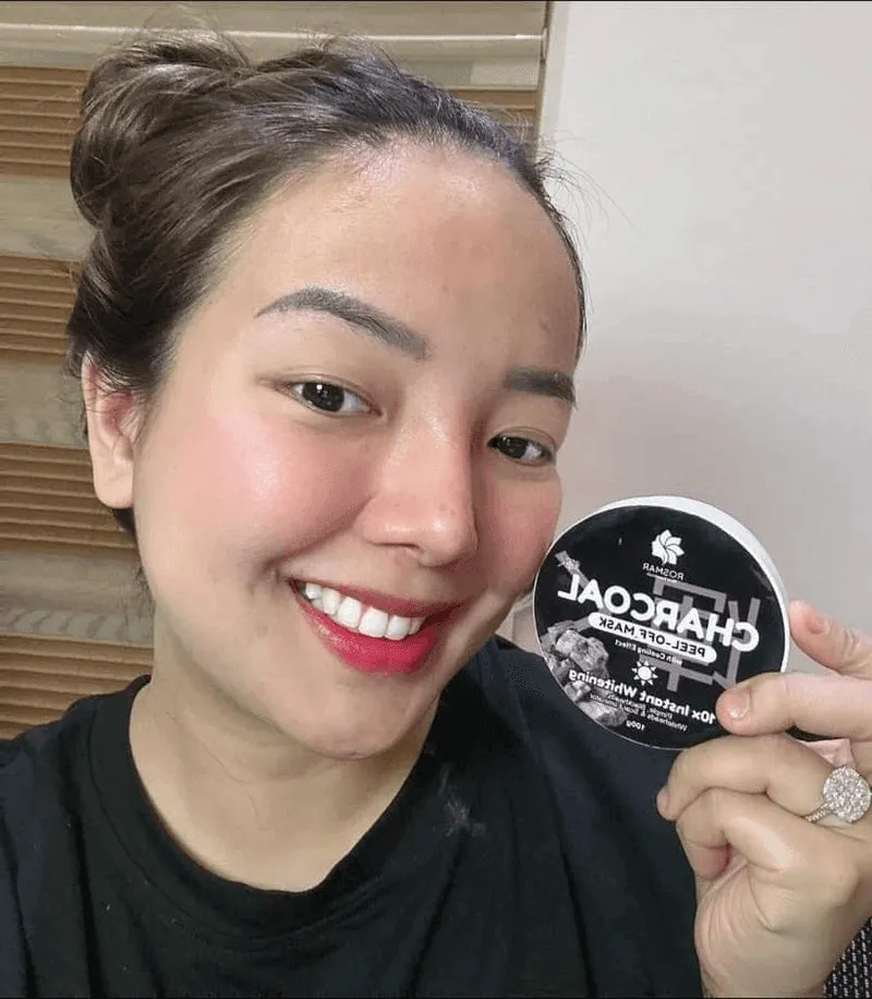 Rosmar Charcoal Peel Off Mask With Cooling Effect - 100g