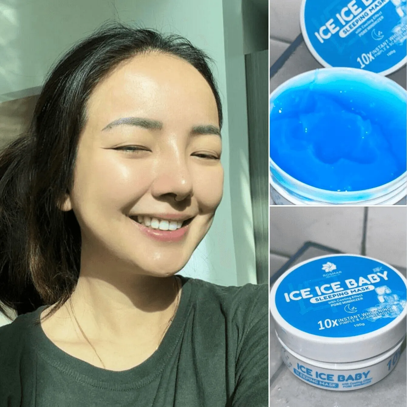 Rosmar Ice Baby Skin Whitening Sleeping Mask - 100g