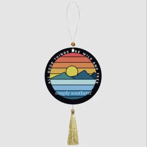 Scenic Car Hanging 30- Day Air Freshener with Tassels [Buy 1, Get 1]