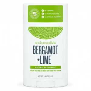 Schmidts Deodorant Stick Bergamot   Lime