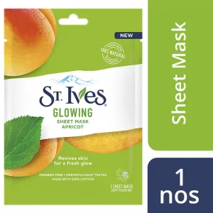 St. Ives Glowing Sheet Mask Apricot 23 Ml