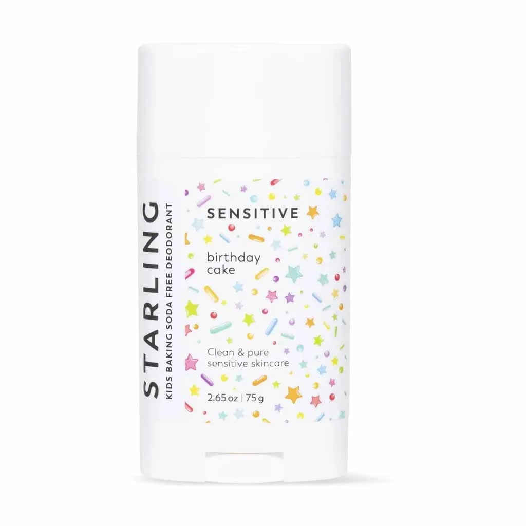 Starling Skincare Deodorant for Kids - Birthday Cake