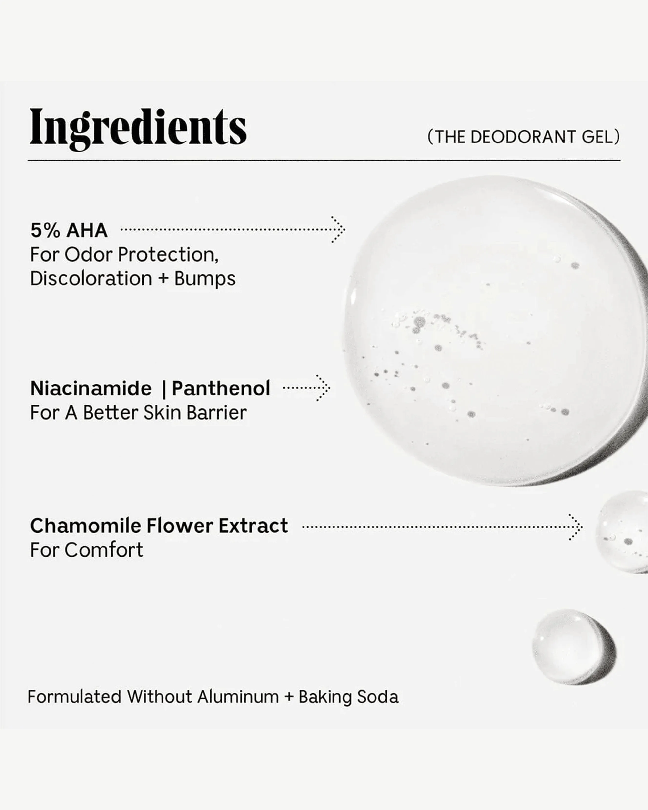 The Deodorant Gel - Fragrance-Free