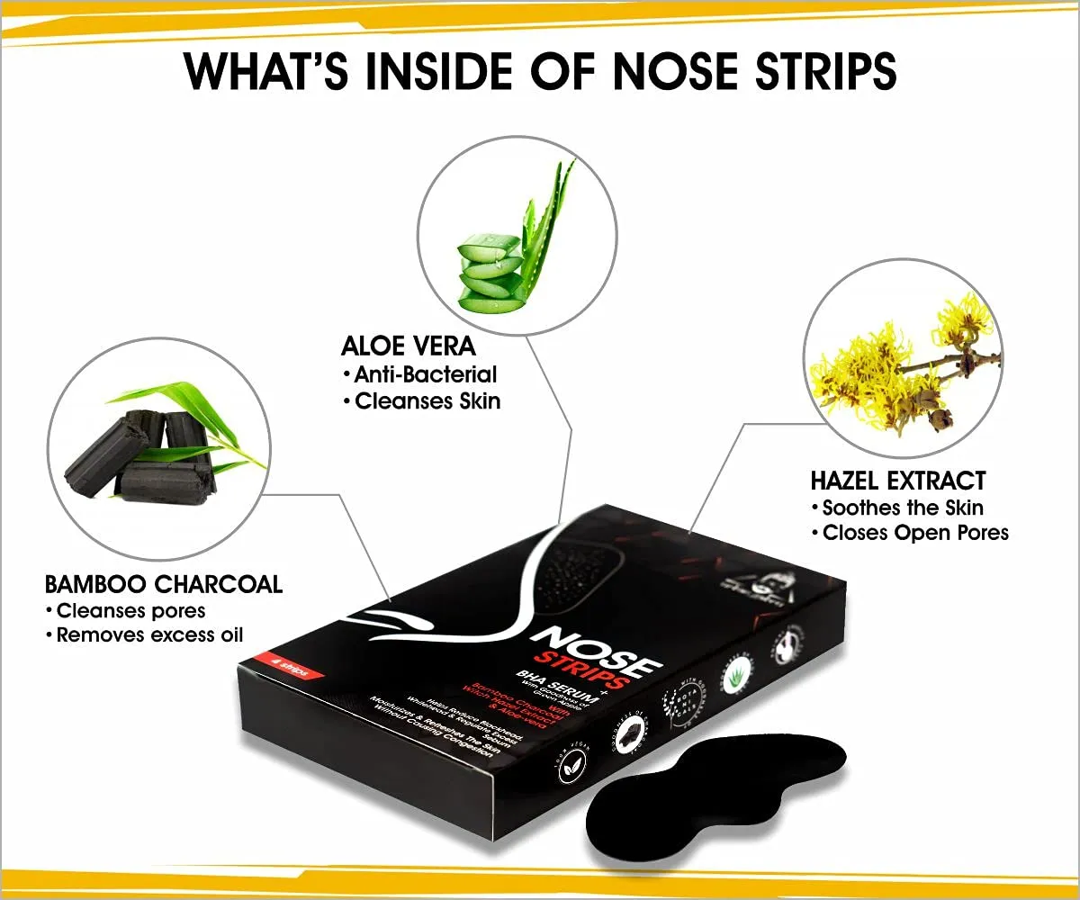 Urbangabru Combo Nose Strip & Acne Pimple Patch for Anti-Pigmentation & Skin Brightening