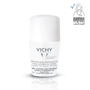 Vichy - Deodorant Anti Perspirant Roll On Sensitive Skin