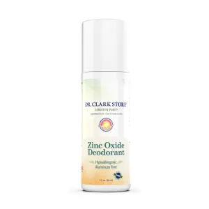 Zinc Oxide Deodorant (Roll-On), 3 oz